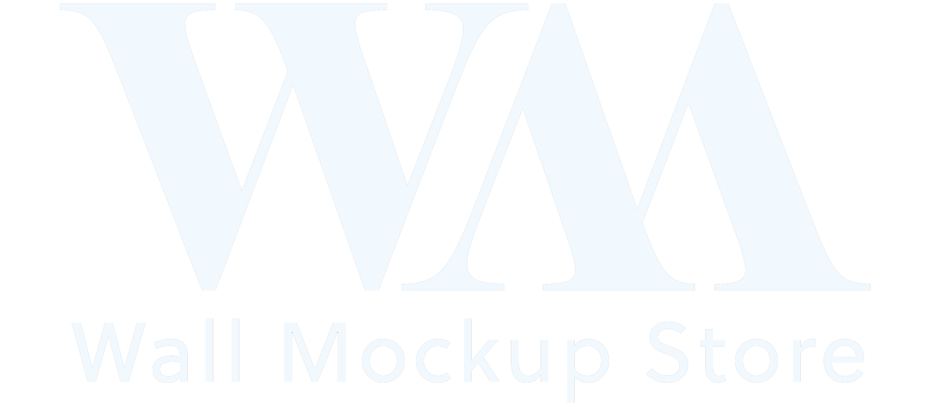 Wall Mockup Store Logo